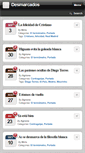 Mobile Screenshot of desmarcados.com